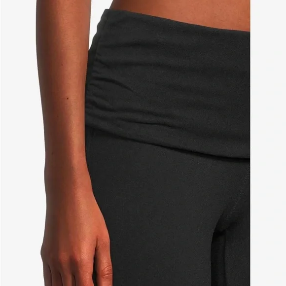 FP Movement Aced It Black Boot Cut Flare Pants Size L LIKE NEW - Picture 4 of 11